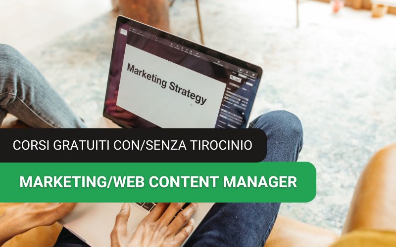Corsi di marketing / web content manager