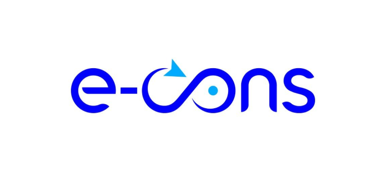 Logo E-cons su sfondo bianco