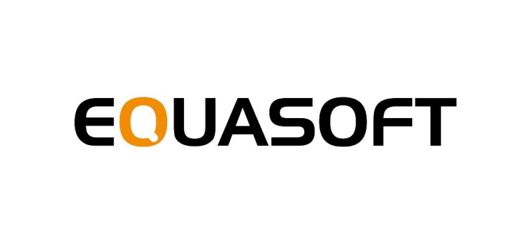 Logo Equasoft su sfondo bianco