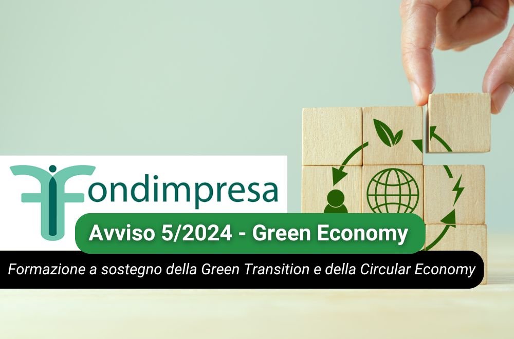 Fondimpresa Avviso 5/2024 – Formazione Green Transition e Circular Economy