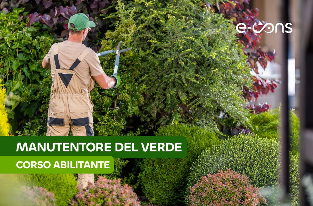 Corso in manutentore del verde