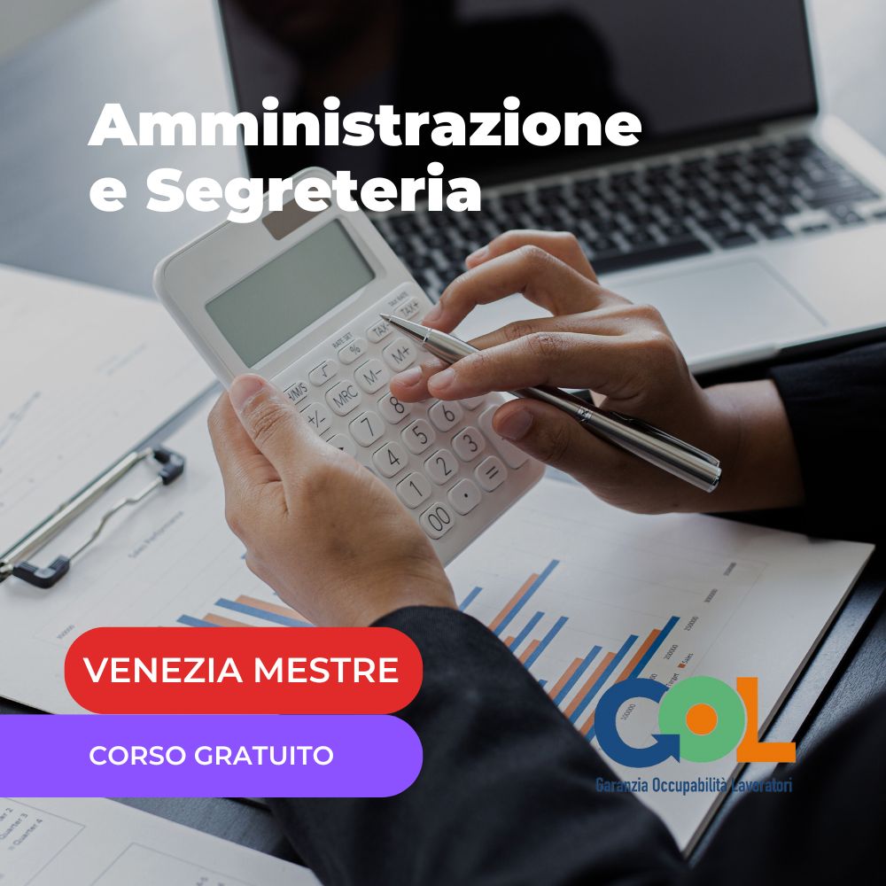 Corso in amministrazione e segreteria a Mestre