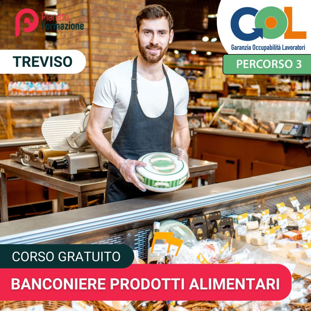 Banconiere prodotti alimentari