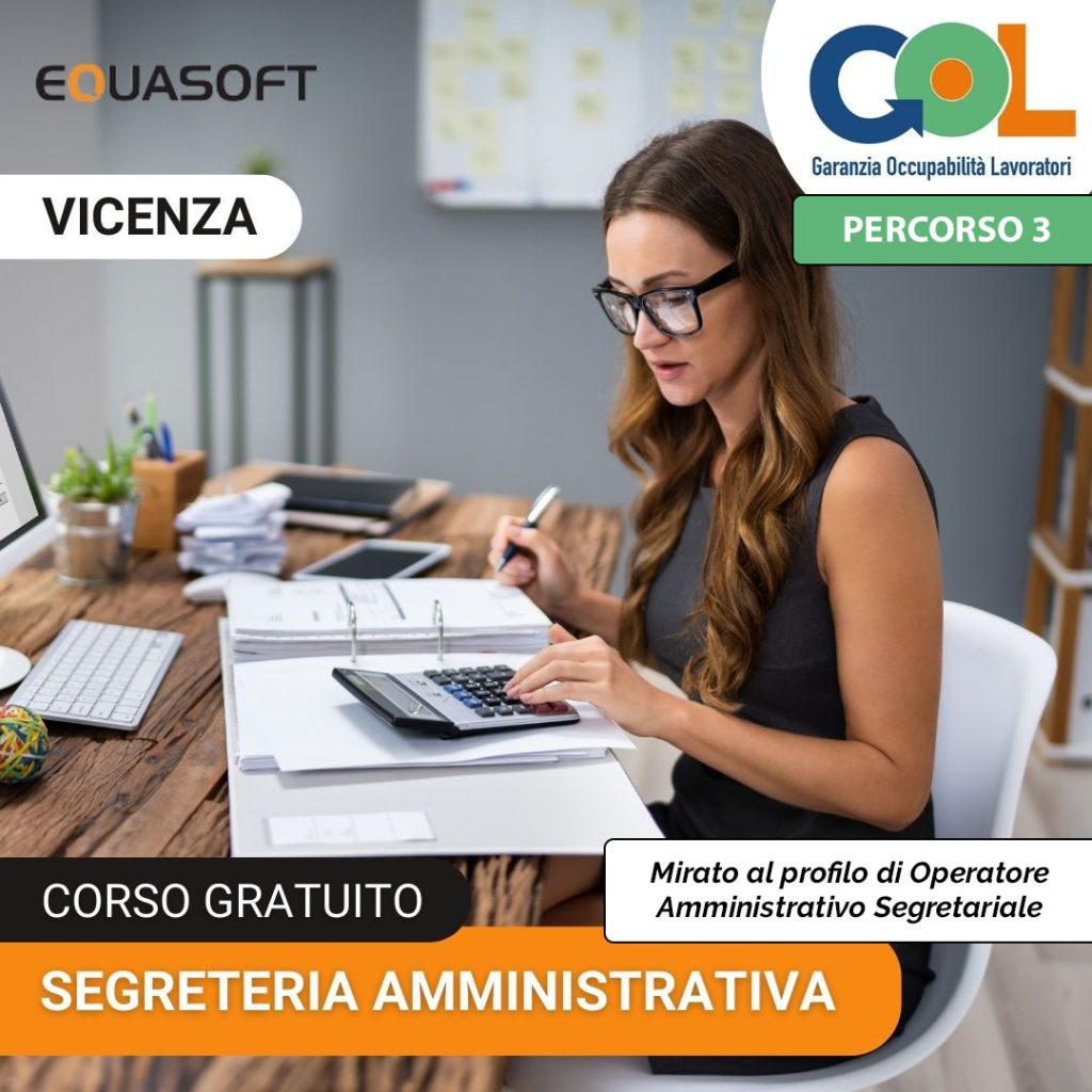 Segreteria amministrativa - percorso 3