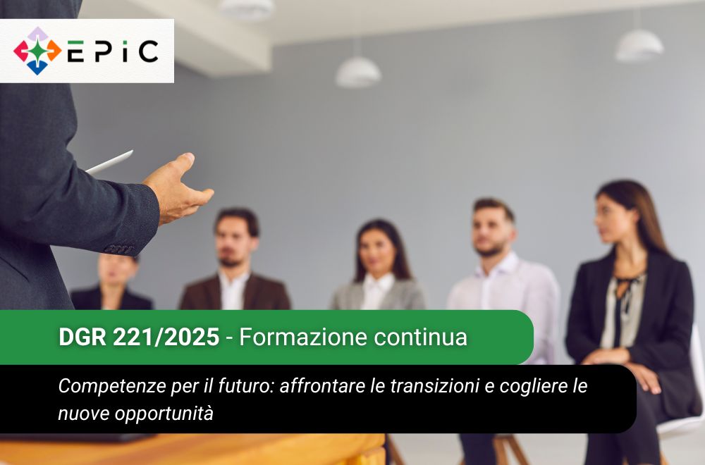 DGR 221/2025 - Formazione continua