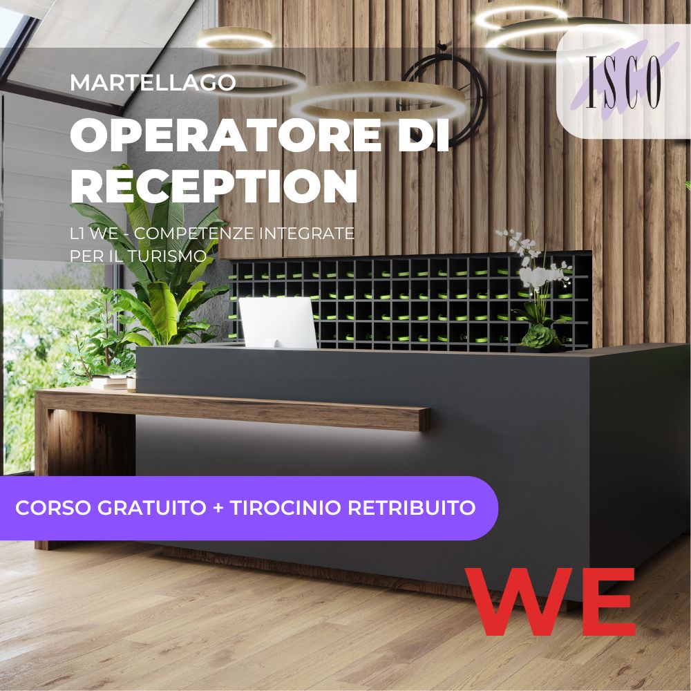 Corso operatore di reception a Mestre
