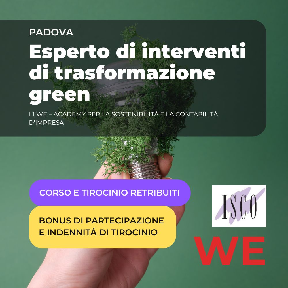 Esperto di interventi di trasformazione green