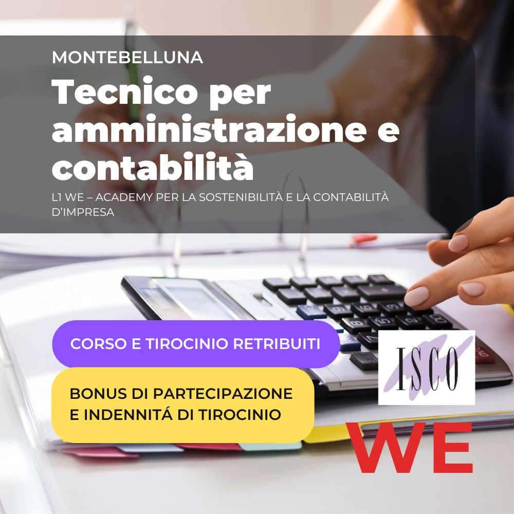 Tecnico amministrazione e contabilità Montebelluna