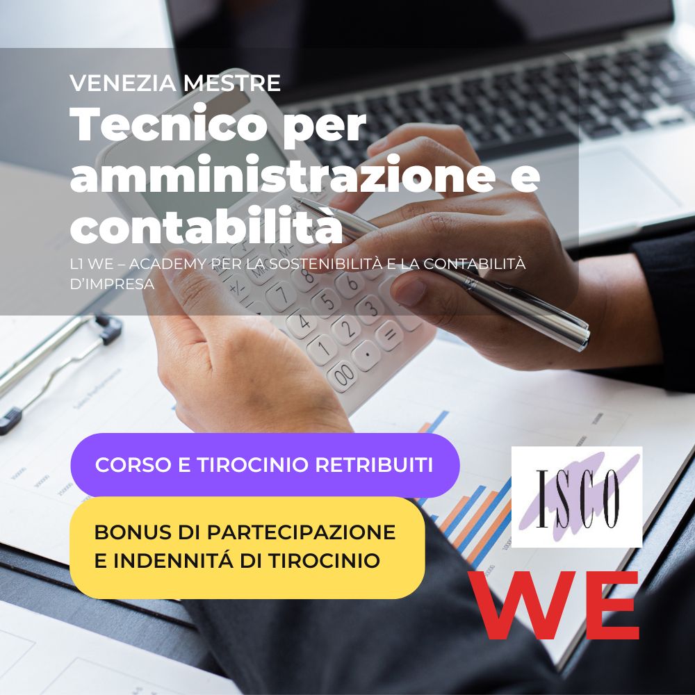 Tecnico amministrazione e contabilità